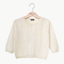 Load image into Gallery viewer, Summer Knit Cardigan - Ivory
