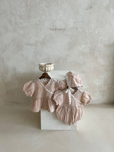 Load image into Gallery viewer, Puff Lace Romper Set - Two Colours
