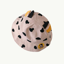 Load image into Gallery viewer, Kids Cow Pattern Bucket Hat - Beige
