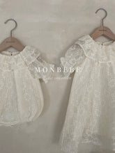 Load image into Gallery viewer, Monbebe Lace Romper -White
