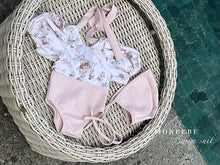 Load image into Gallery viewer, Rose Swim Suit Set - Pink
