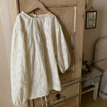 Load image into Gallery viewer, Mom Chamomile Lace Blouse - Ivory
