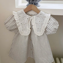 Load image into Gallery viewer, Collar Dress - Gingham
