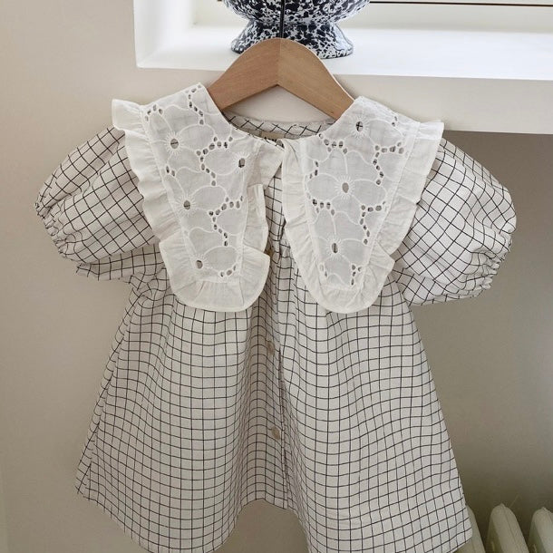 Collar Dress - Gingham