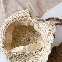 Load image into Gallery viewer, Toddler Straw Sun Hat - Beige
